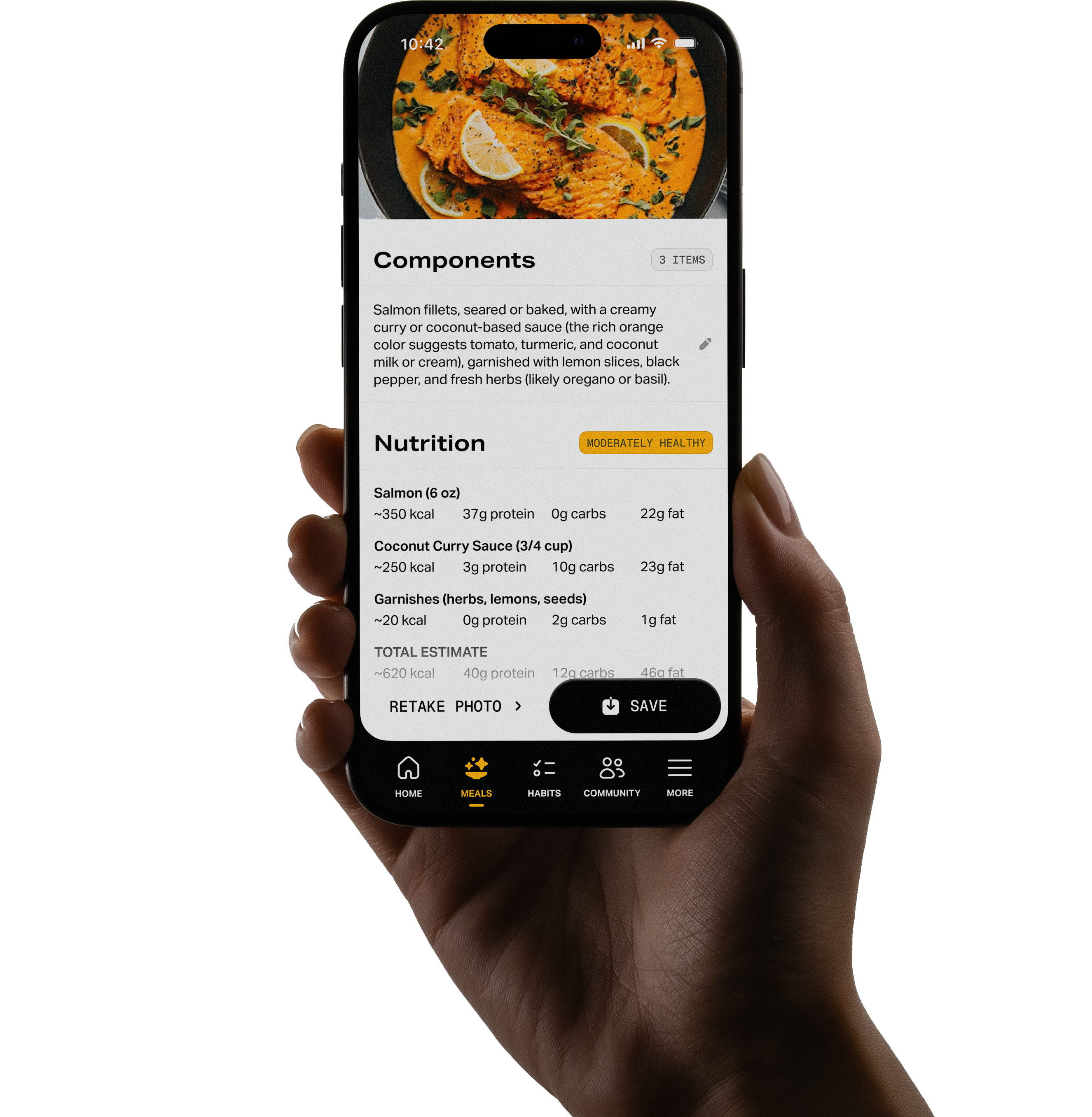 Healthy Steps Nutrition app platform showcase
